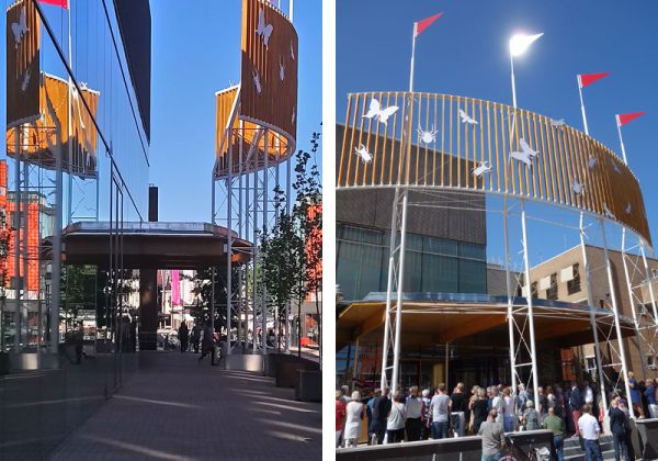 Entree CODA Apeldoorn ruijssenaars damstra architecten